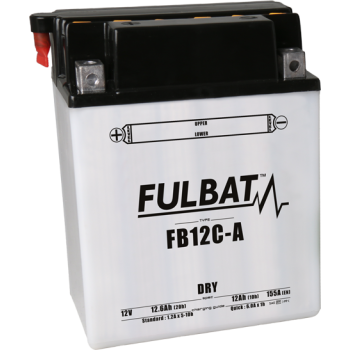 Akumulator Fulbat YB12C-A DRY FB12C-A 12V 12.6Ah 155A